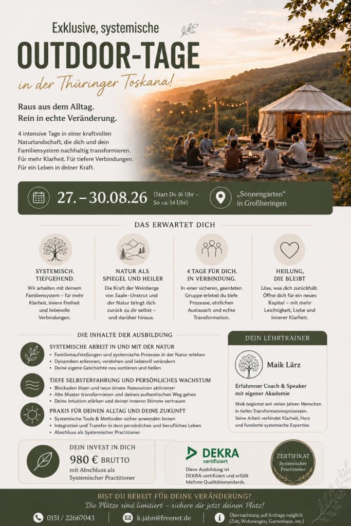 Systemische Outdoor-Tage